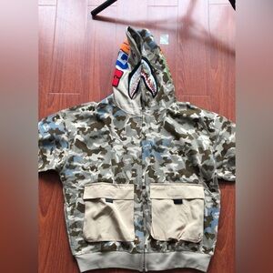 BAPE camo puffer jacket - streetwear meets sportswear #BAPE size medium